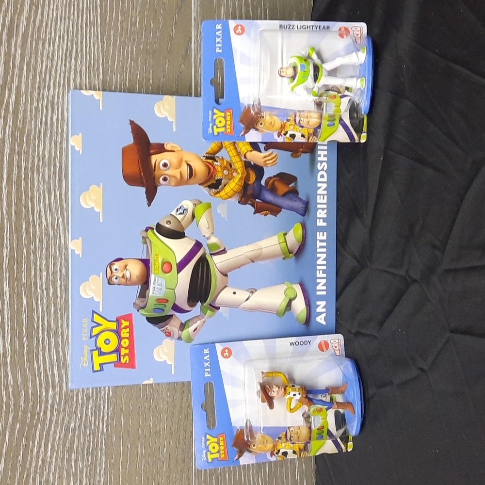 Pixar Toy Story Book with Character bundle